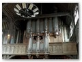 Die Holzkirche Sainte Catherine, Honfleur
Die Orgel