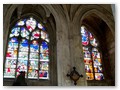 Caudebec-en-Caux
Die Kirche Notre-Dame, die schönen farbenfrohen Glasfenster