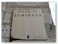 Abtei von Jumièges
Himweistafel
