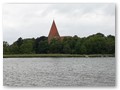 Auf dem Weg zur Insel Poel
Der Kirchturm von Kirchdorf