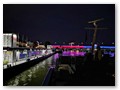 Abendstimmung an Bord
Blick zur schön beleuchteten Branko Brücke