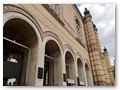 Stadtrundgang - An der Synagoge
Blick zum Hauptportal