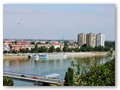 Weg zur Festung Petrovaradin
Blick auf die Donau und unser Schiff