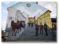 Spaziergang durch Novi Sad
Eine sehr schön bemalte Hauswand
