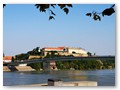 Wieder an der Donau
Noch ein Blick zur Festung Petrovaradin