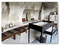 Felsenkloster Basarbovo
Ein hergerichtetes Zimmer im Kloster
