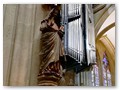 Besichtigung des Domes Sankt Peter
Skulptur Maria der Verkündung und die Orgel