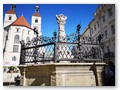 In Regensburg unterwegs
Der Reichtsstadtbrunnen auf dem Neupfarrplatz