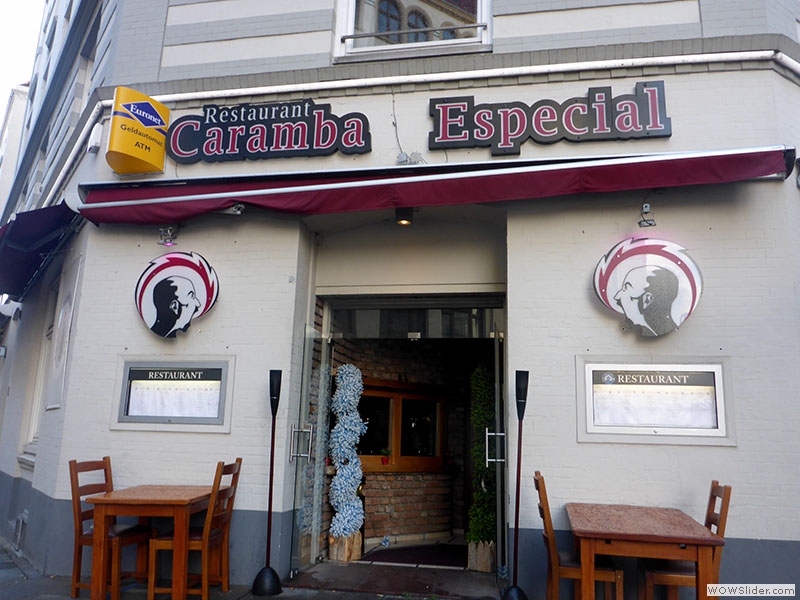 Das portugiesische Restaurant Caramba Especial