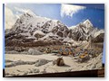 Bild: Basislager an der Südseite des Mount Everest
Von 1953 bis 2010 wurde der Mount Everest über 4000 Mal bestiegen
Copyright: Jason Maehl/getty images